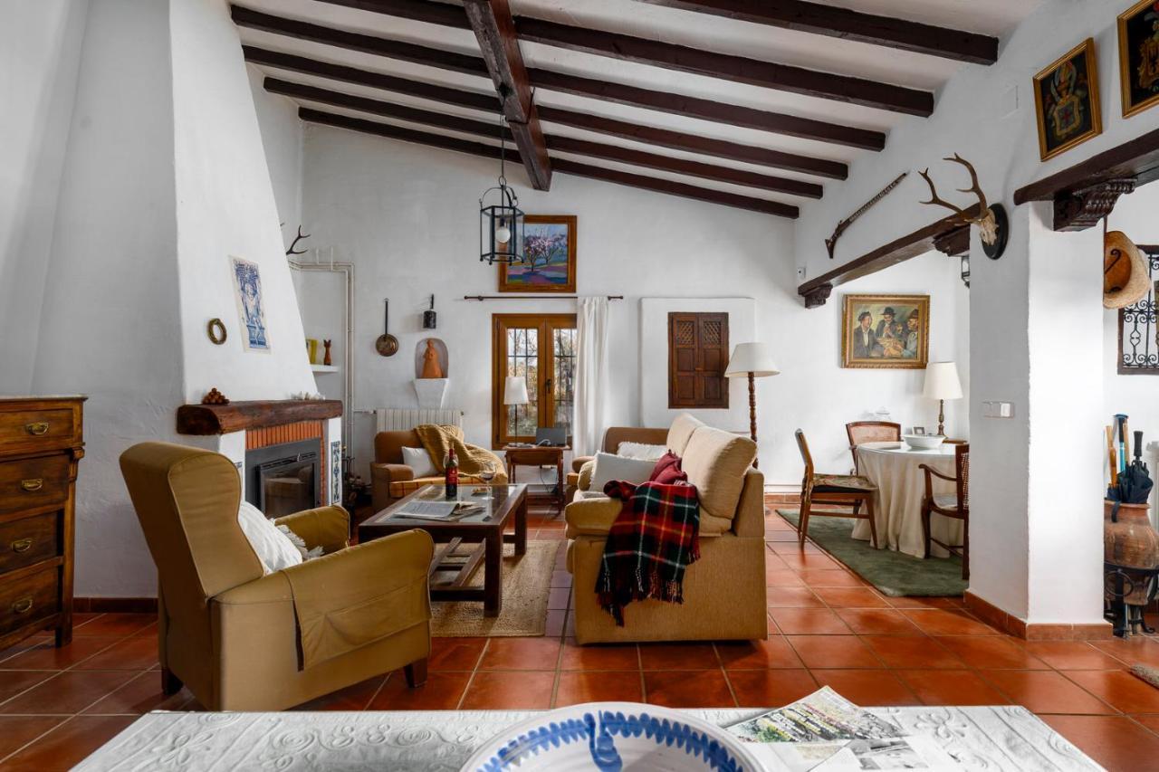 Refugio Andaluz Con Piscina Entre Olivos Villanueva de Tapia מראה חיצוני תמונה