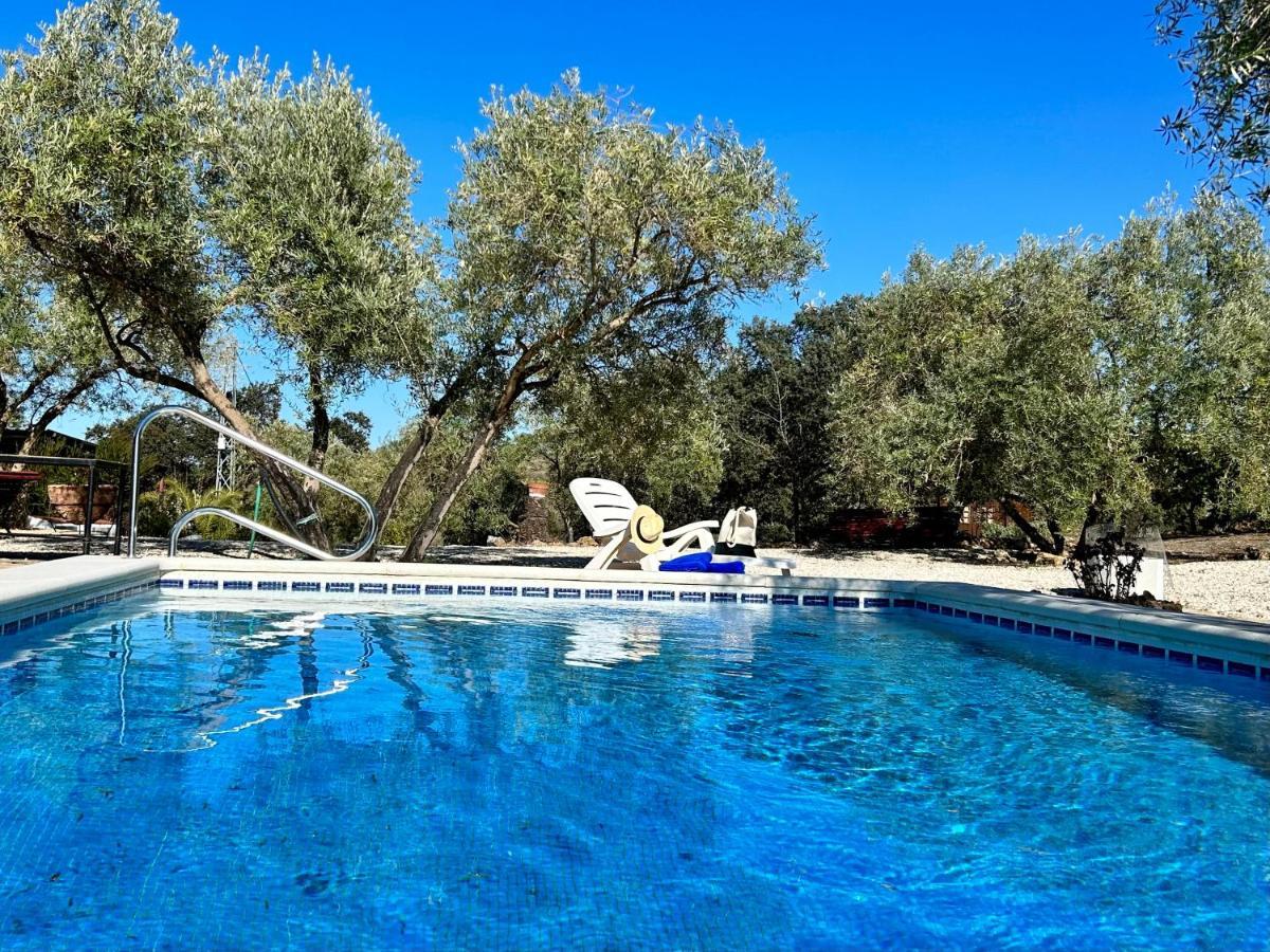 Refugio Andaluz Con Piscina Entre Olivos Villanueva de Tapia מראה חיצוני תמונה